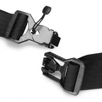 MarkRyden black anti-theft travel bag strap buckles