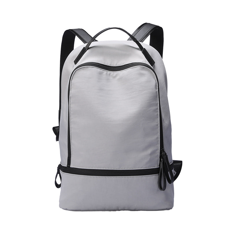MarkRyden Drifter ultra-light backpack - silver with black accents, designed for urban explorer