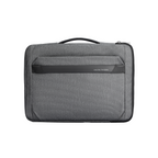 Gray Mark Ryden laptop case with black handle and front pocket