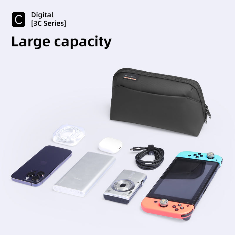 Mark Ryden Global's black waterproof switchstorage II 3C storage bag with electronics