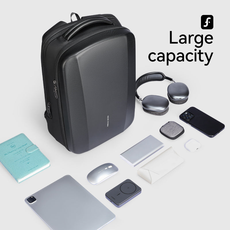 Mark Ryden Global black waterproof laptop backpack with large capacity