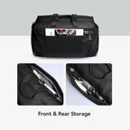 Deformable II black leather crossbody bag by Mark Ryden Global