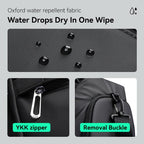 Deformable II sports bag w/water repel fabric, YKK zipper & removal buckle - Mark Ryden Global