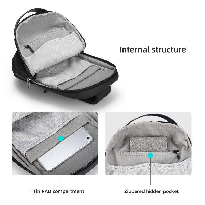 Mark Ryden Global waterproof crossbody bag with internal structure & compartments