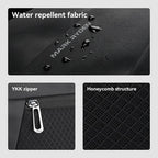 Mark Ryden Voyager bag: waterproof fabric with logo, YKK zipper, honeycomb mesh