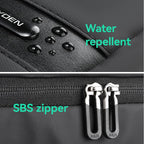 Mark Ryden black travel bag with water repellent and SBS zipper