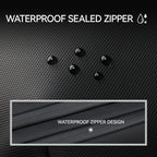 Mark Ryden backpack waterproof zipper with water droplets - modern travel essential