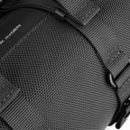 Mark Ryden black textured crossbody bag with straps - fashion-forward design