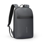 Mark Ryden Voyager Pro - sleek gray commuter backpack with black straps