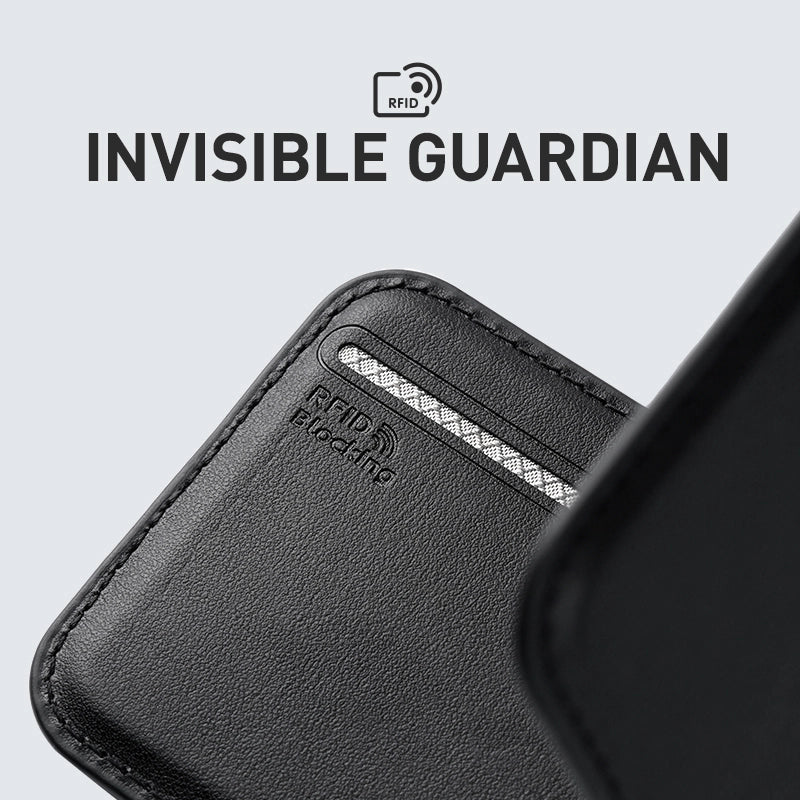 MARKRYDEN MagFold MagSafe Foldable Card Holder Wallet with RFID blocking feature