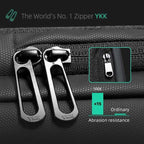 YKK zippers on Mark Ryden mini adventurer sling bag anti-theft crossbody