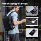 Mark Ryden Global Squero III backpack with USB charging - modern travel bag