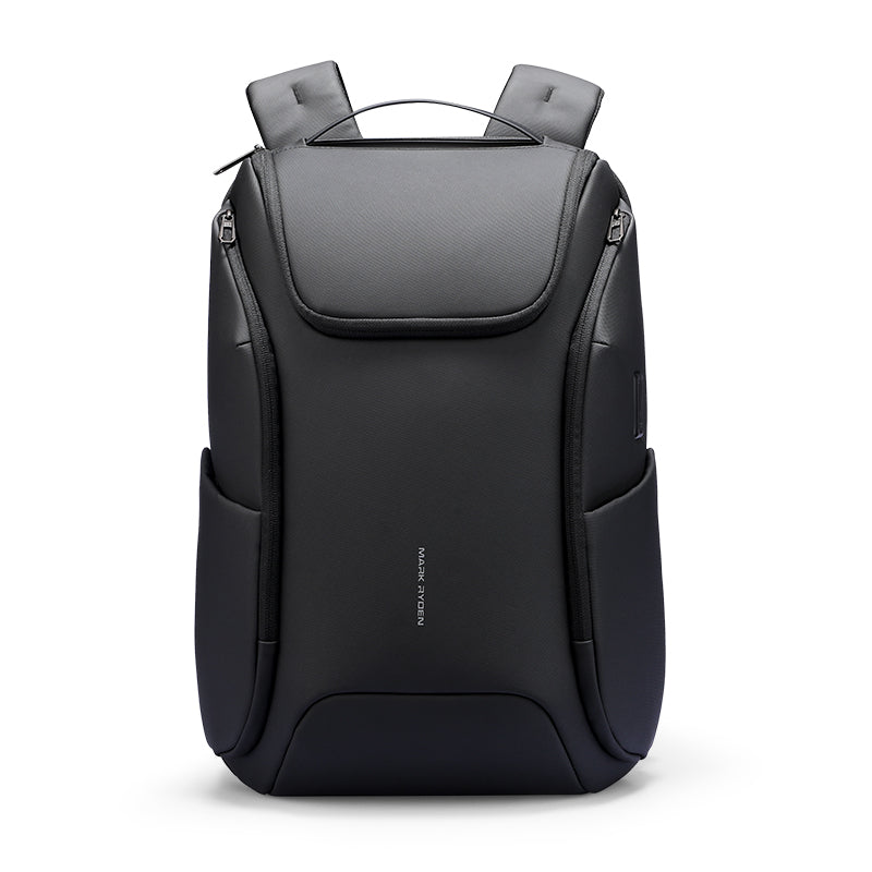 Mark Ryden Global waterproof black backpack with built-in USB for traveling