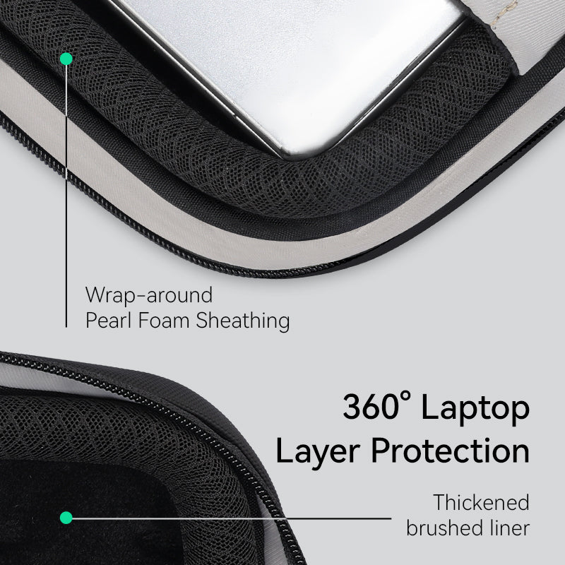 Mark Ryden waterproof backpack with wrap-around foam sheathing & 360° laptop protection