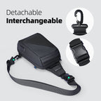 MARKRYDEN ChargeSling Black detachable interchangeable bag with carabiner