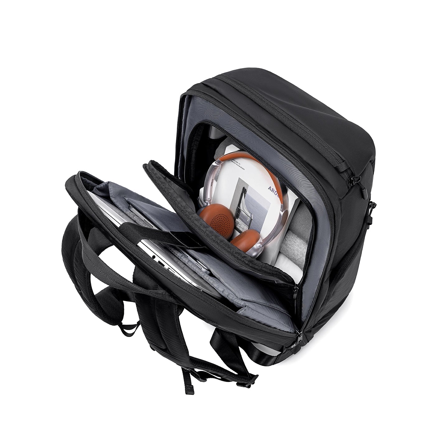 Vanguard: Splash-Proof Backpack with USB Port for Commuters