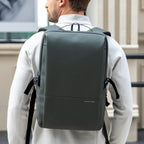 Mark Ryden Global super light multi-compartment waterproof leather computer commuter backpack