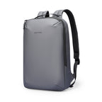 Mark Ryden gray compact laptop backpack with black straps - modern daily use