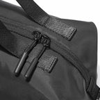 AquaCube 3D waterproof black organizer cube with zippers & straps for packing