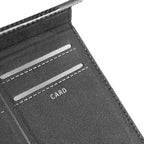 Mark Ryden Global black travel card wallet with instant-access slots
