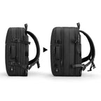 Mark Ryden Global's Pathrato Pro smart-compression black travel backpack with compression feature