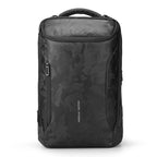 Mark Ryden Compacto Pro I 30L tactical commuter backpack - black camouflage design with multiple compartments