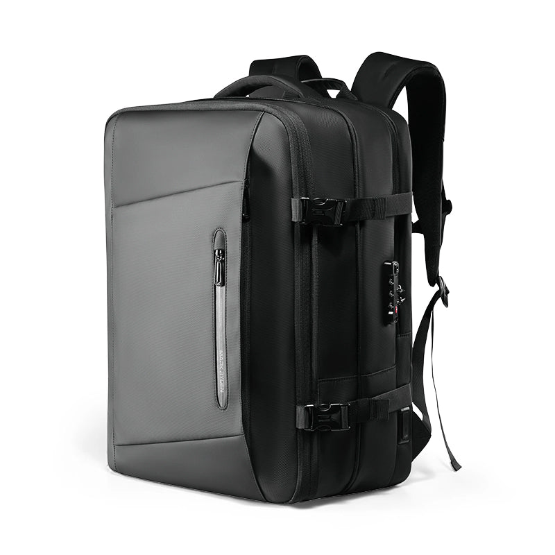 Mark Ryden anti-theft compression backpack with secure buckles & compartments