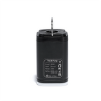 Tiny black lightable air pump for zip-lock bags | MarkRyden Global