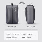 MarkRyden Global VacSpace Pro gray nylon self-compressing ziplock bag for clothing organization