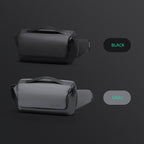 Mark Ryden Global compact cross-body sling bag, black and gray, daily essentials