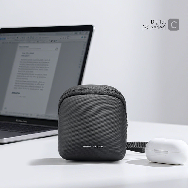 Mark Ryden Switchstorage VII compact toiletry organizer with wireless earbuds