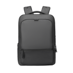 MarkRydenGlobal sleek black smart backpack with multiple compartments