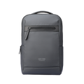 Gray UrbanFlex Lite lightweight business backpack with front zip pocket, side pockets, and separate computer compartment by Mark Ryden