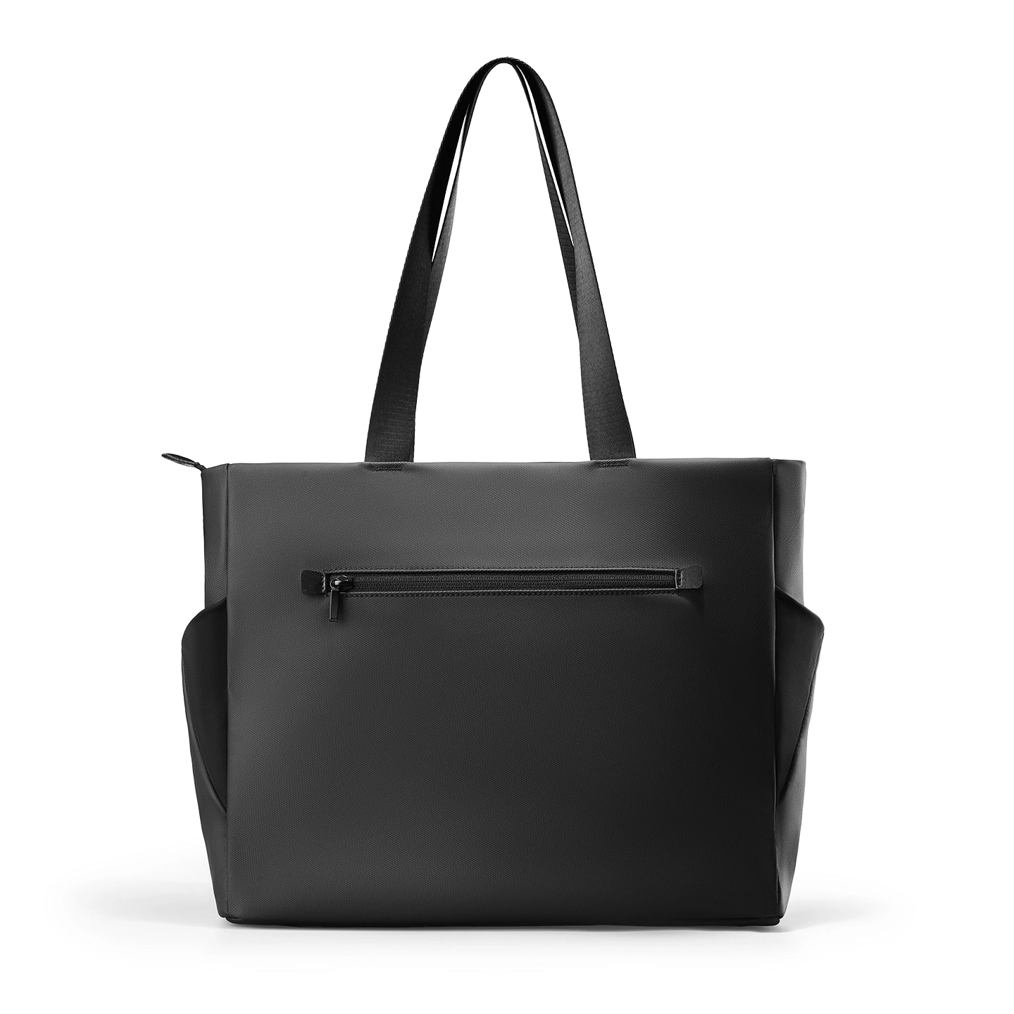 Mark Ryden Global black patchwork laptop tote bag with long handles