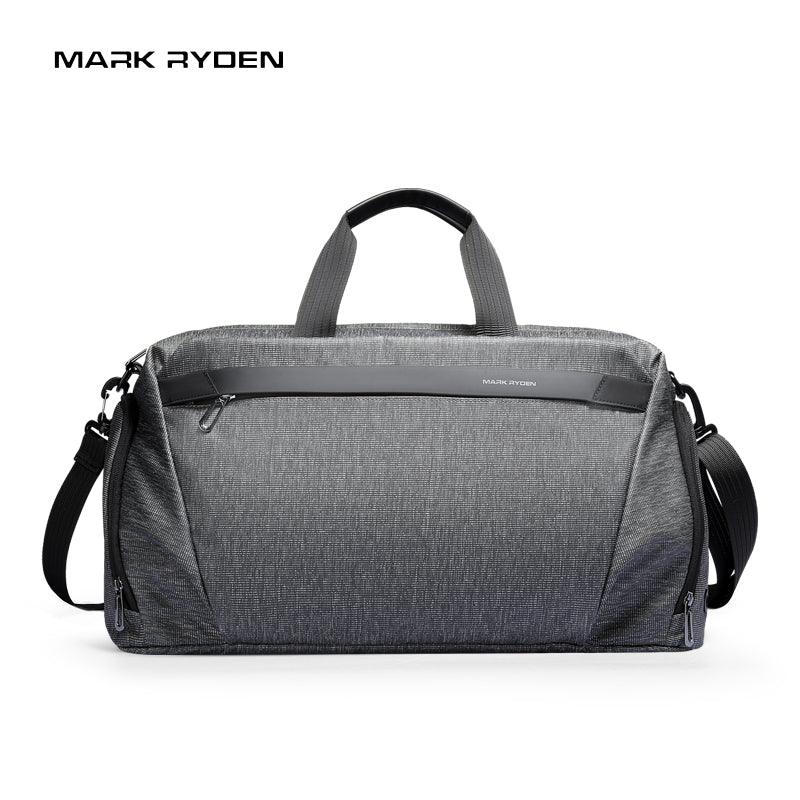 Mark Ryden gray multifunctional sports bag with handles and crossbody strap