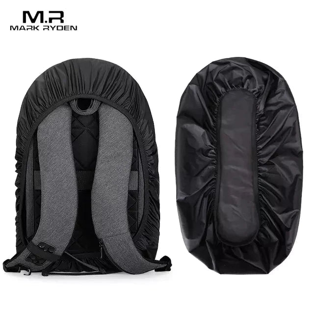 MarkRyden black waterproof rain cover for 15-20L backpacks