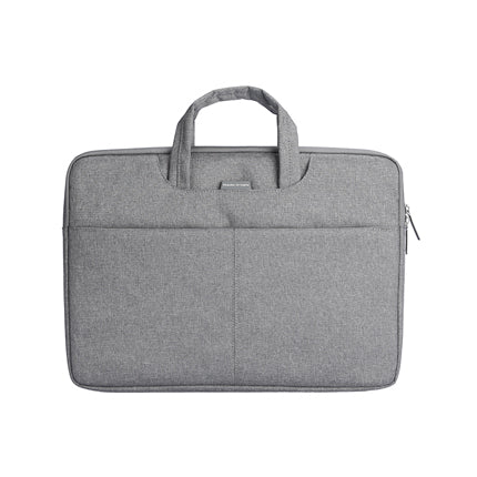 Gray business laptop bag with handles 13.3-15.6 inch Mark Ryden Global